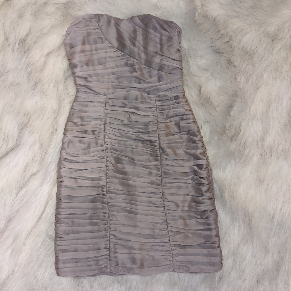 Sweetheart dress with ruched detail HM Size 6